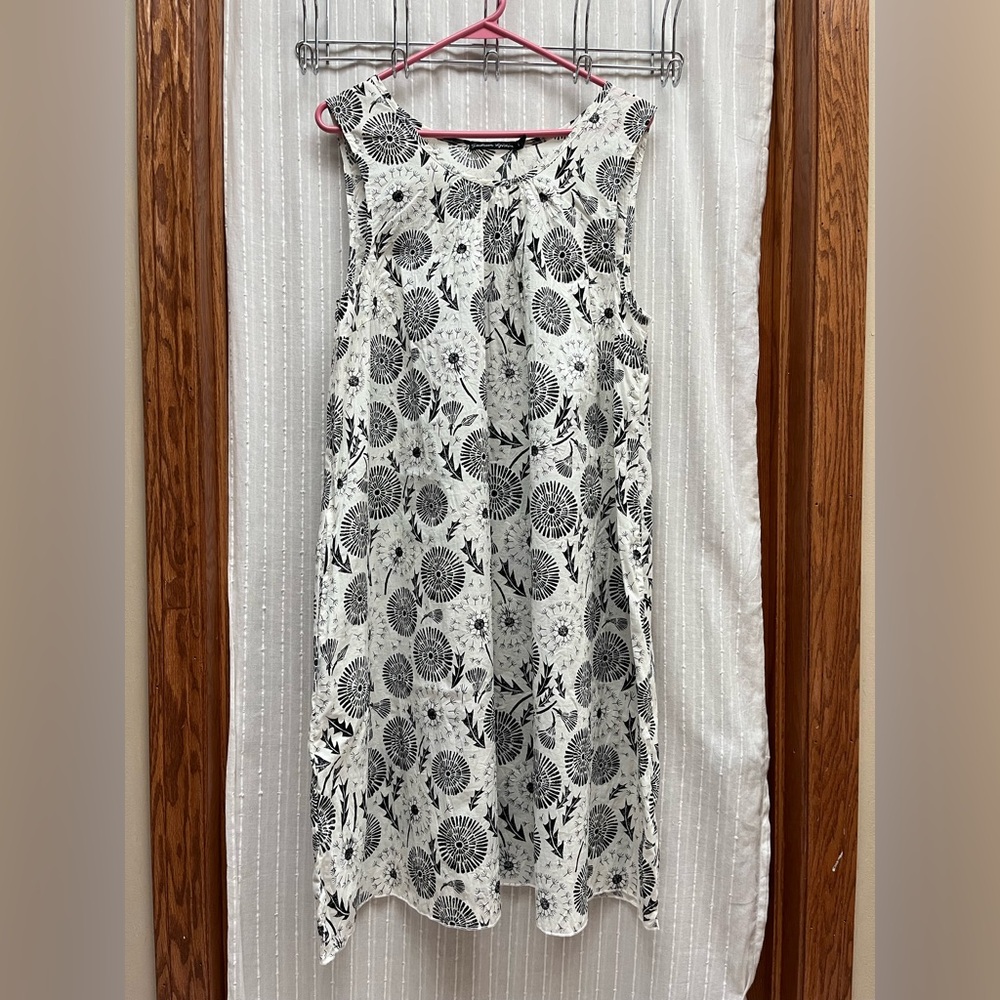 RARE Gudrun Sjödén 2021 SS Dandelion Botanical Print Dress L